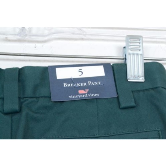 Vineyard Vines Boys Green Truck Tree Pants Breaker - Picture 4 of 4